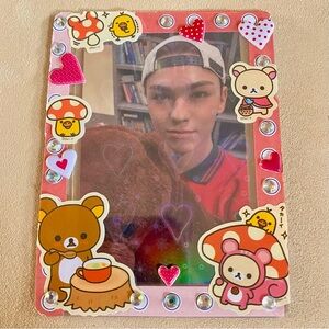 New Cute Stickers Decor Top Loader Photo Card Holder Vernon
